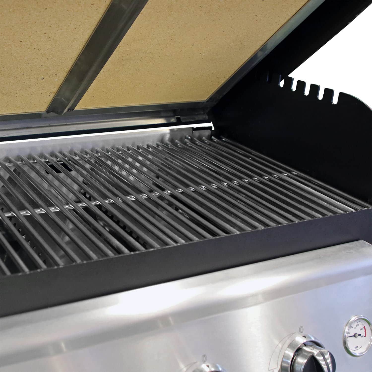 Grille de cuisson carrée en inox 30 x 30 cm pour four à pizza Vulcano -  L'Art du Jardin