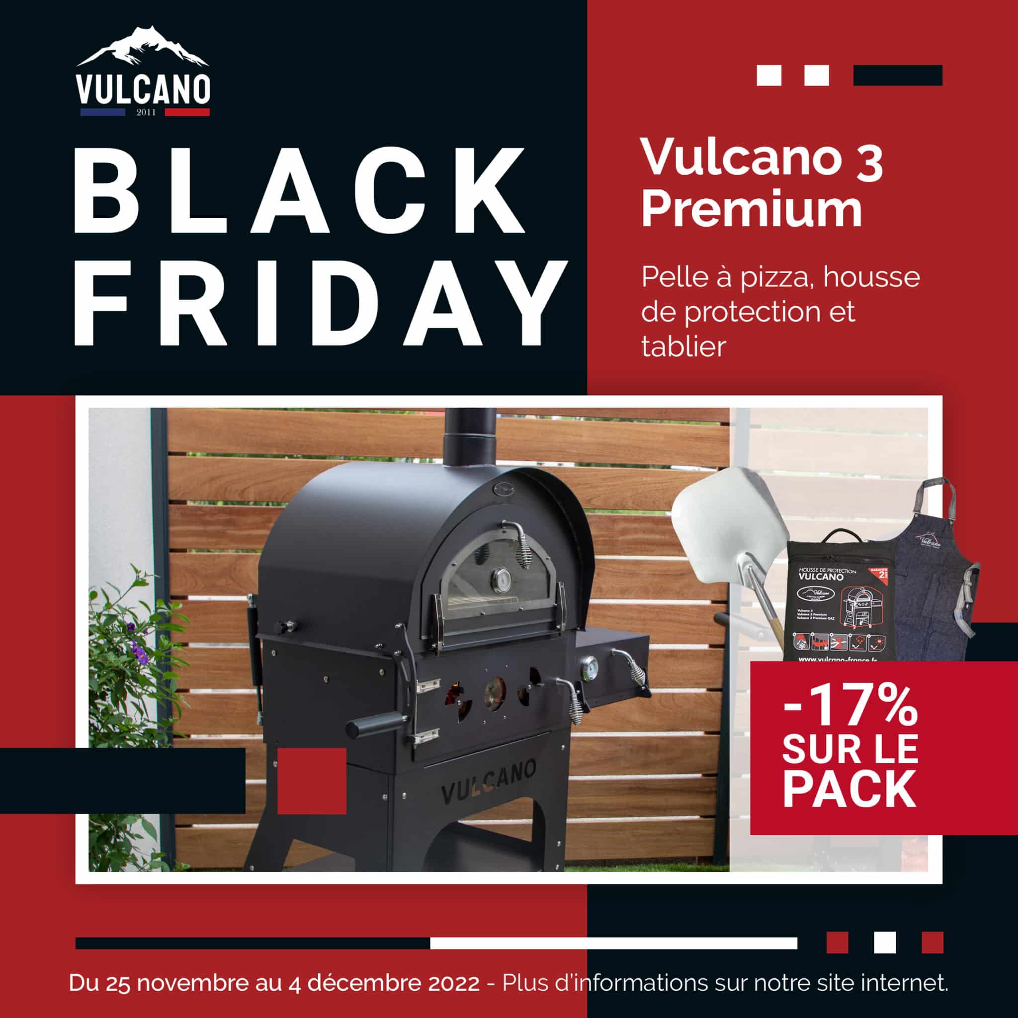 Pack Vulcano 3 Premium Black Friday Fours convertibles