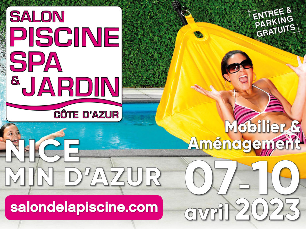 Affiche Piscine Spa Jardin Nice 2023