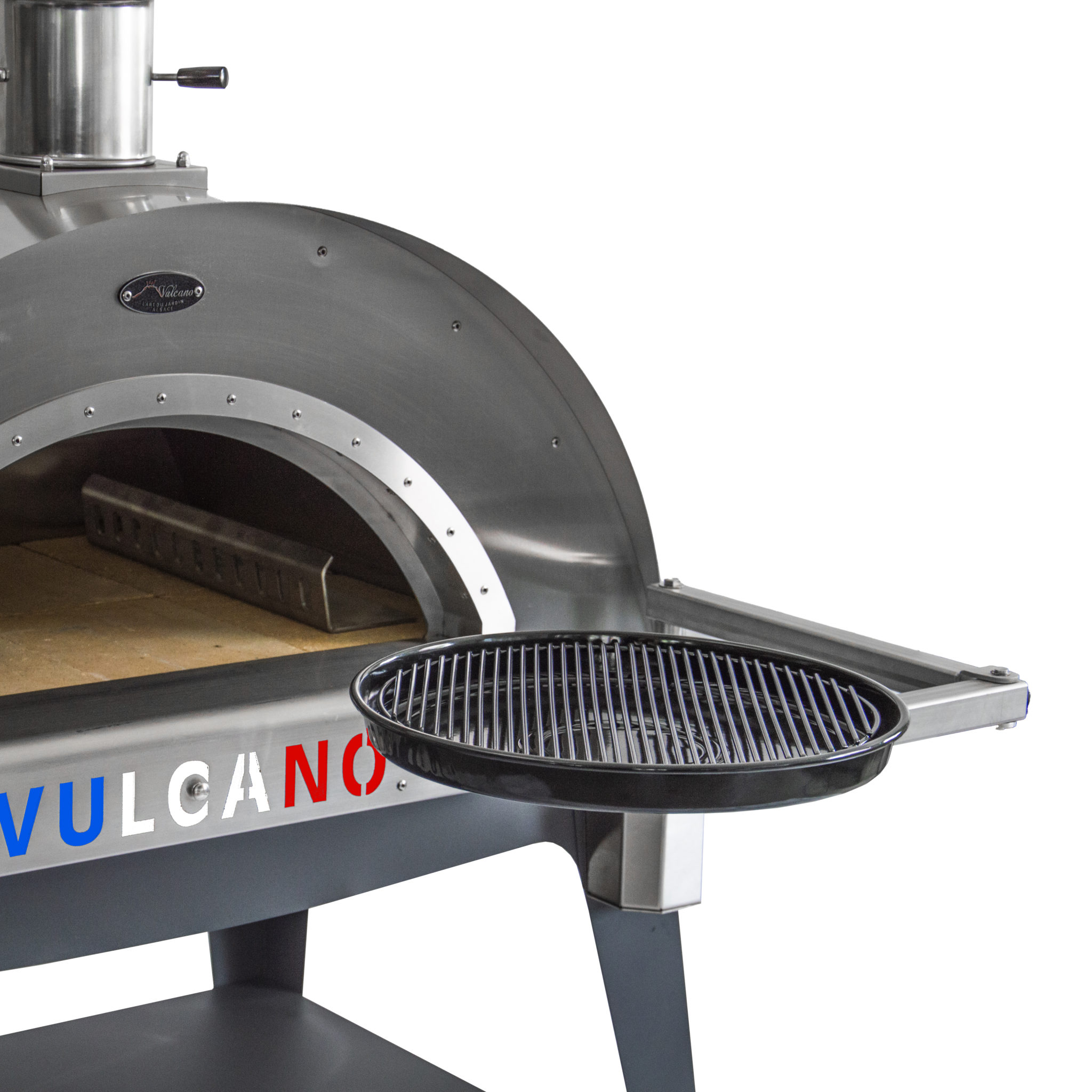 Vulcano france | bras articulé bbq et four à pizza