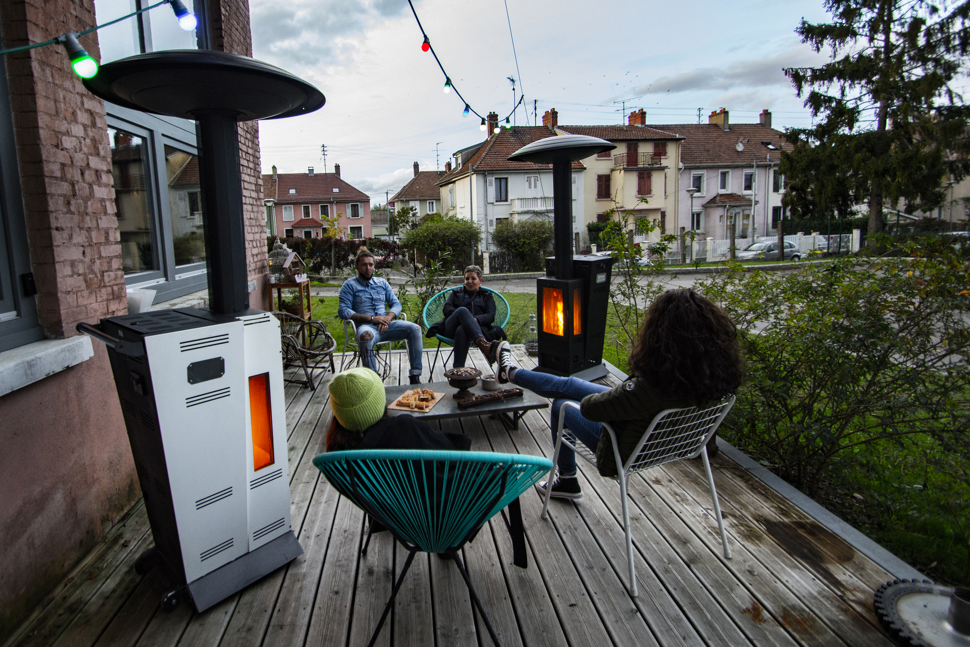 Ambiance extérieur chauffes terrasses