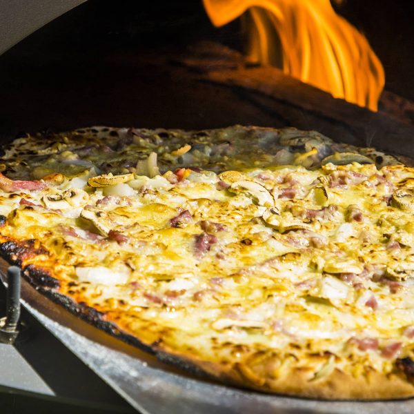 Tarte flambée au feu de Bois Vulcano